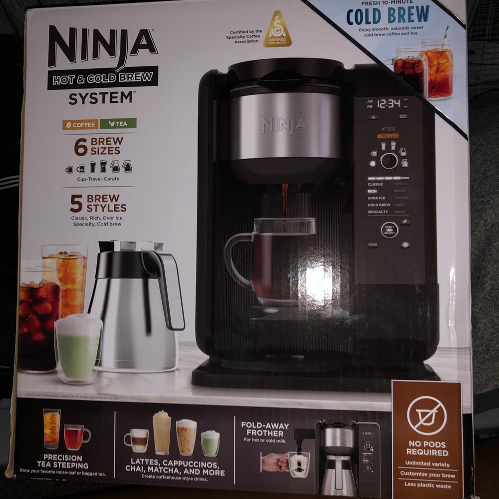 Ninja Hot & Cold Brewed System with Thermal Carafe